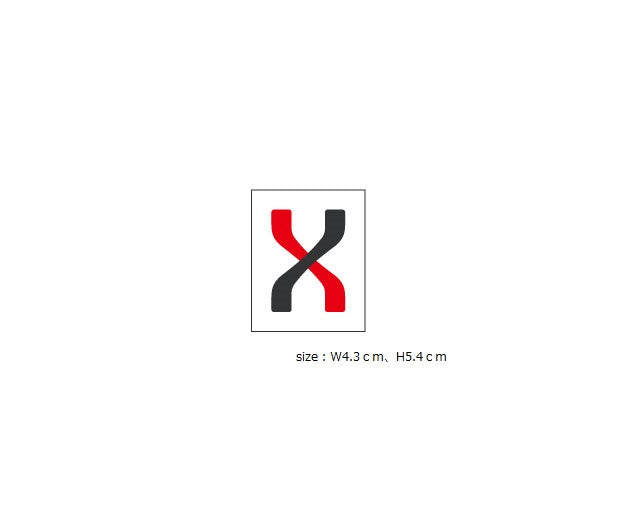 itoix  オリジナルステッカー　【X】